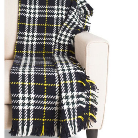 John Branigan Handmade Throw Blanket 50" x 66" - 100% Woven Alpaca Wool - Picture 2 of 3